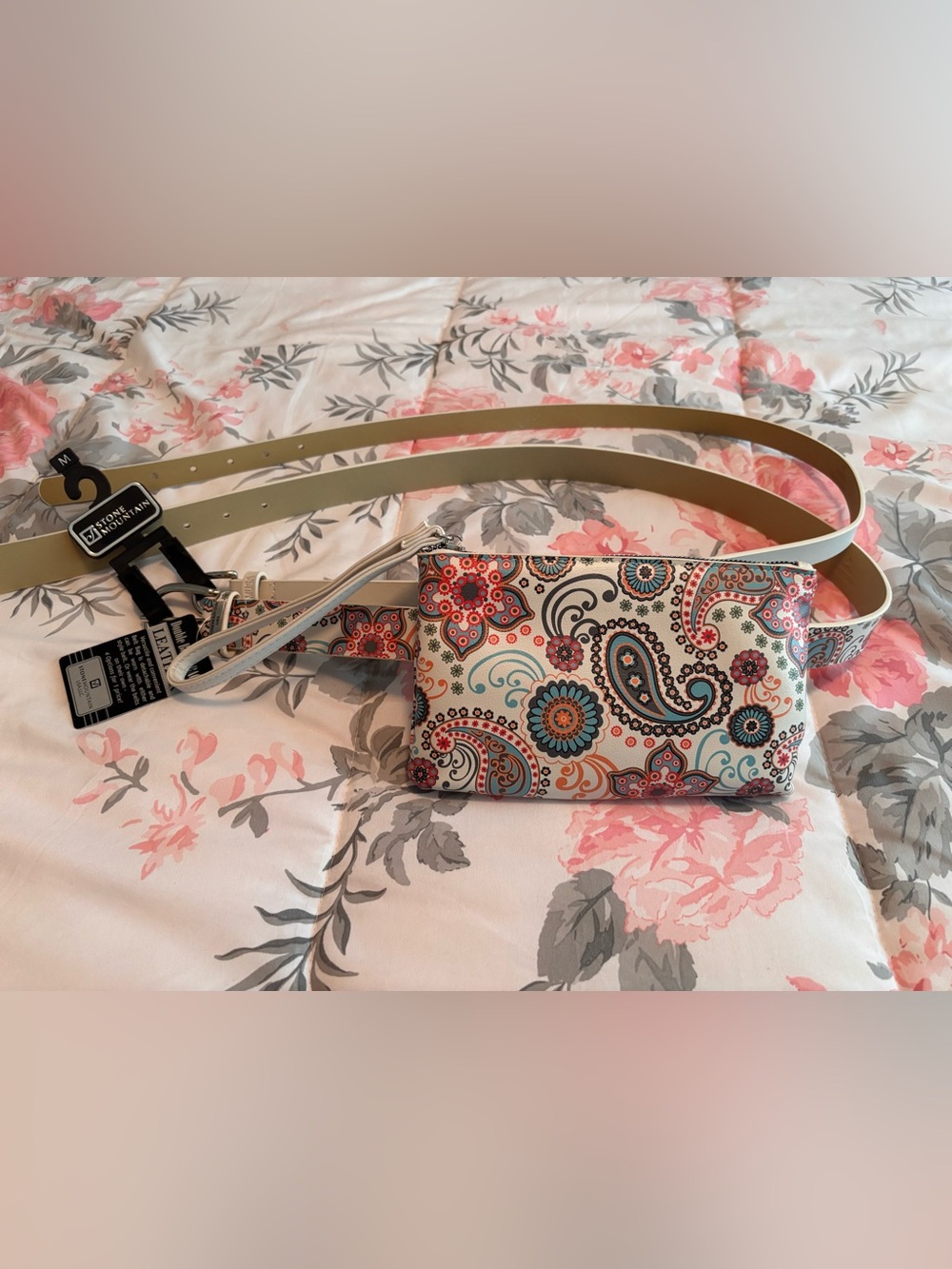 Stone Mountain double belted bag